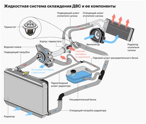 Анализ структуры и особенностей системы охлаждения в автомобиле Чери Фора