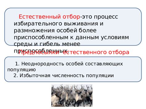 Важность естественного развития для выживания видов