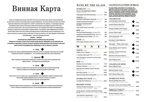 Винные заведения с изысканным выбором вин в Уфе