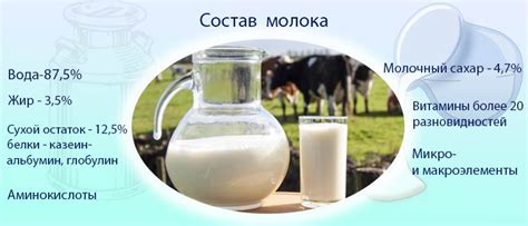 Витаминный состав молока и его важность в питании малыша