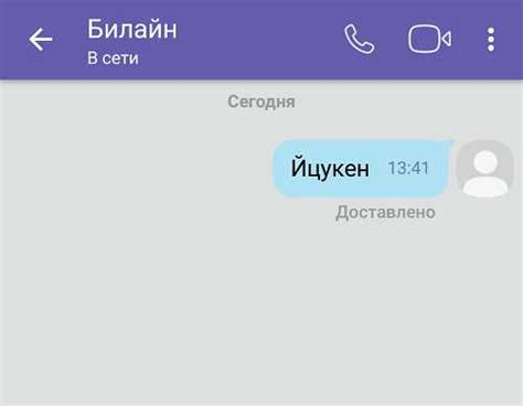 Влияние состояния собеседника на статус доставки сообщения в социальной сети