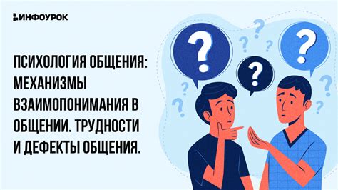 Возможные трудности взаимопонимания и коммуникации