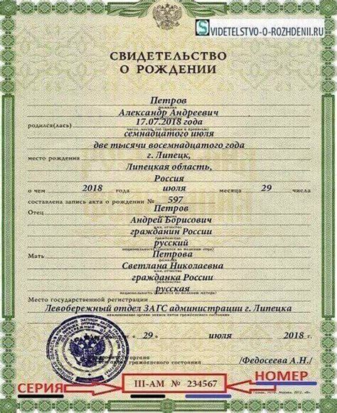 Значение знания и понимания кода подразделения в свидетельстве о рождении