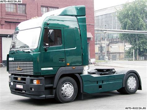 Значимость показателей скорости на грузовых автомобилях МАЗ 5440