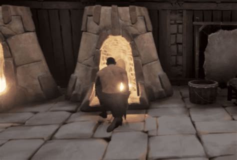 Инструменты для добычи топливного материала в игре Conan Exiles