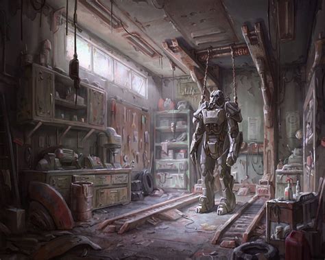 История возникновения уникального спа-салона в постапокалиптическом мире Fallout 4
