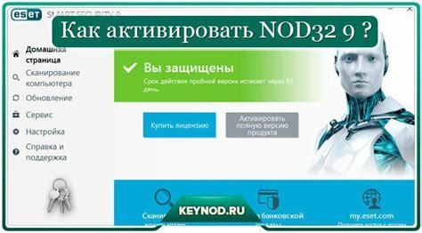 Как активировать ESET NOD32 бесплатно: основные методы