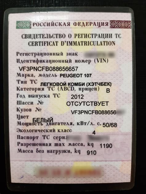 Как определить идентификационный номер автомобиля на его кузове