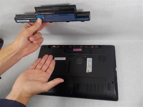Как совершить процедуру замены аккумулятора на устройстве Acer