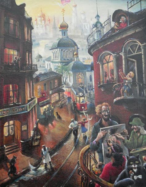 Контрастные образы Москвы в романе "Мастер и Маргарита"