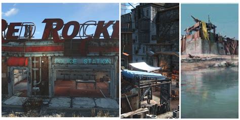Местоположения всех компонентов основного компьютерного модуля в игре Fallout 4