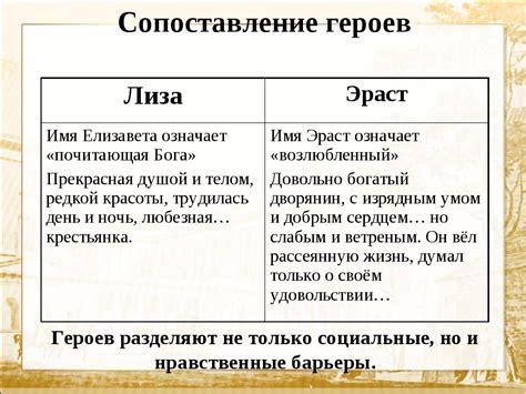 Непостижимые загадки судьбы Эраста и Лизы