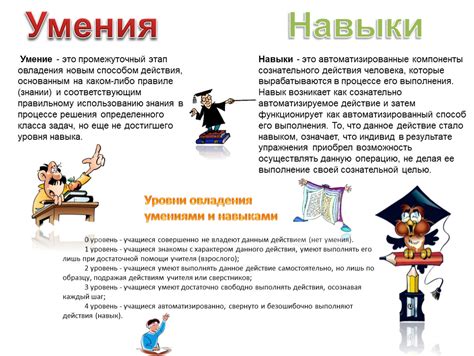 Общие цели и умения для овладения желанным артефактом