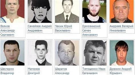 Опасные разыскиваемые: зловещие фигуры в реестре преступников
