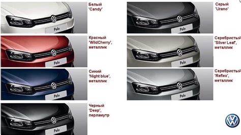 Определение кода краски для Volkswagen Polo в автосервисе Volkswagen