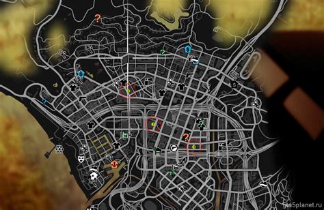 Основные локации, где можно встретить Майкла в GTA 5