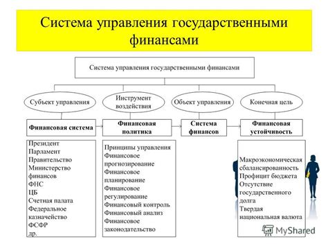 Основные принципы управления государственными финансами