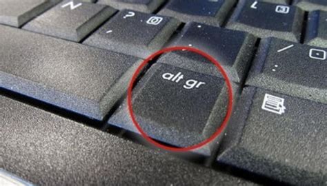 Открыть новые возможности с помощью клавиши Alt Gr