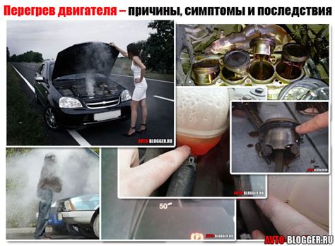 Перегрев двигателя: симптомы и опасности
