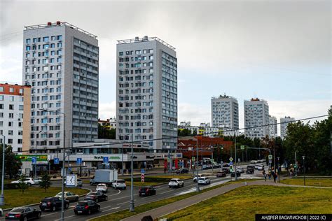 Перекресток возле прекрасного города Зеленограда