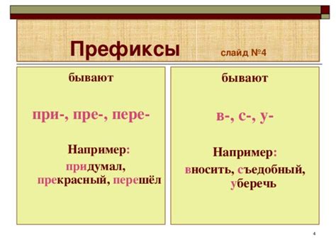Префиксы "в", "на", "про", "с", "пере": особенности употребления в слове верна