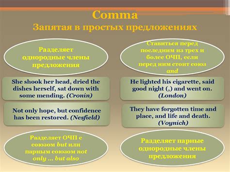 Принципы использования запятых в английском: секреты точного пунктуации