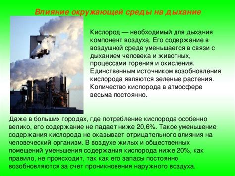 Причины уменьшения содержания кислорода на больших высотах