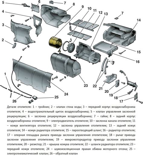 Рекомендации по уходу и замене элемента отопителя на автомобиле ВАЗ 2110 с карбюратором