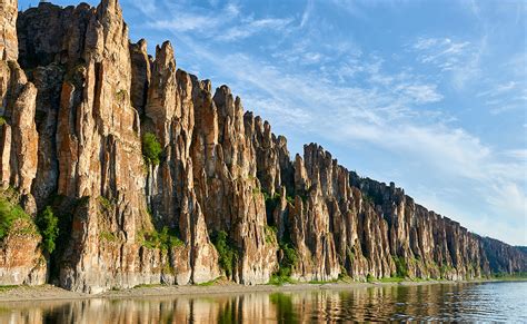 Рельеф и природные достопримечательности вдоль Заокской реки