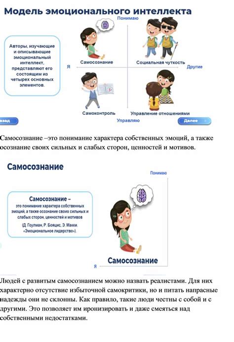 Самосознание: осознание и принятие своих сильных и слабых качеств