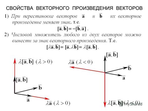 Свойства равностей векторов: их сущность и особенности