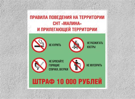 Соблюдение границ: важность установления пределов на территории СНТ