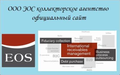 Сотрудничество ООО ЭОС с финансовыми учреждениями