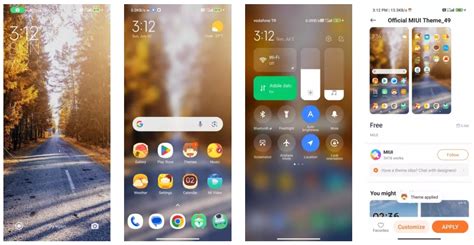Темы в MIUI 13: привлекательность и востребованность