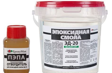 Технические характеристики акрила и эпоксидной смолы