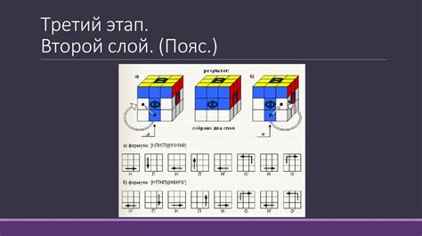 Третий этап сборки мозаики: второй слой