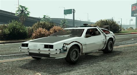 Уникальные места для встречи автомобиля Delorean в GTA 5