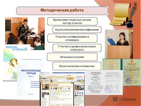 Участие в профессиональных конференциях и семинарах