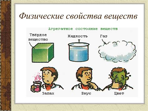 Физические свойства вещества: исследование природы материи