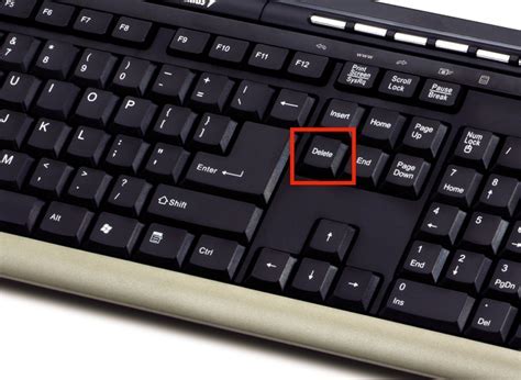 Функциональные возможности клавиши Delete на клавиатуре