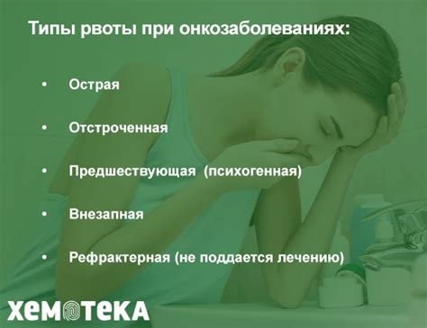 Частые симптомы после химиотерапии