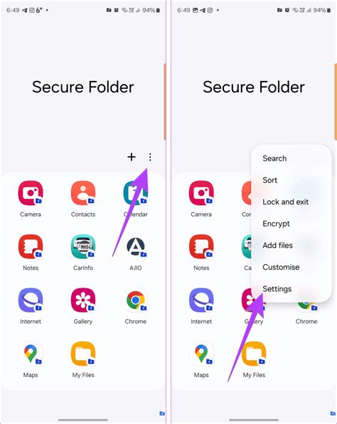 Шаг 3: Распознавание папки "Samsung"