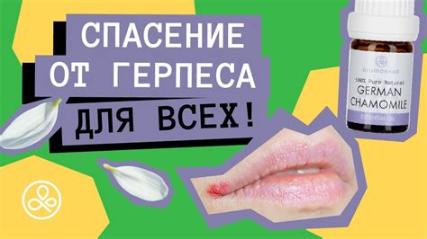 Эфирные масла от герпеса: альтернативная терапия