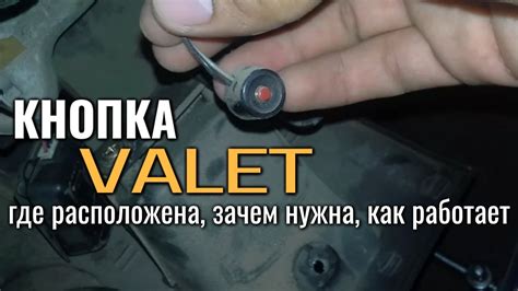  Основная информация о поиске кнопки "Валет" в автомобиле Ford Focus 2 