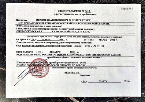  Получение временного документа для временной легализации пребывания 