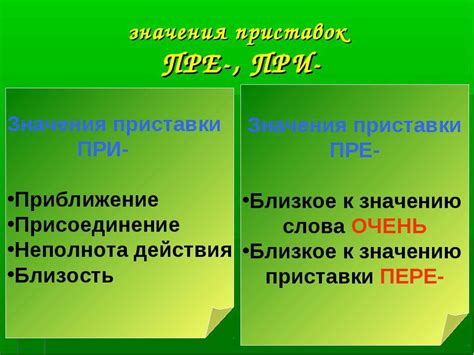  Разбираемся в значении приставки "пере"