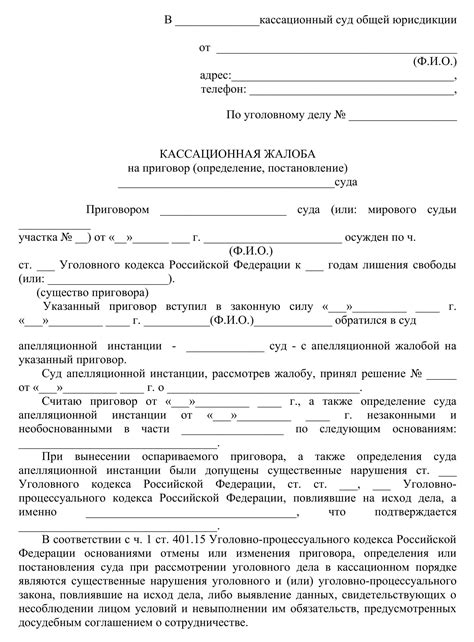 Альтернативные способы отправки кассационной жалобы в России