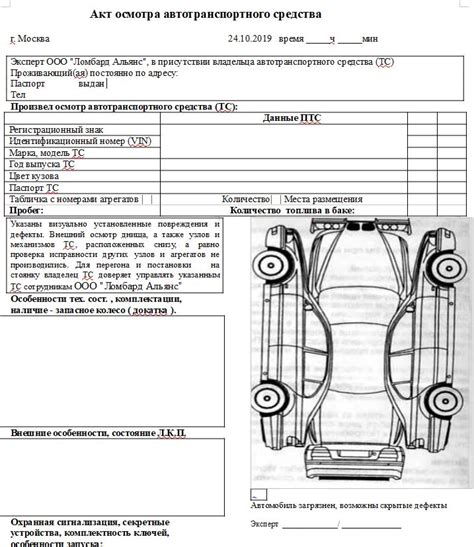 Важность осмотра для точности оценки