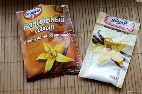 Ванильный сахар: состав и применение