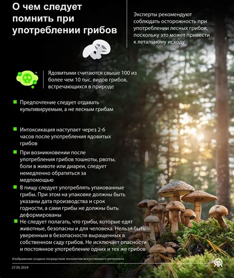 Варианты грибковой инфекции при употреблении грибов
